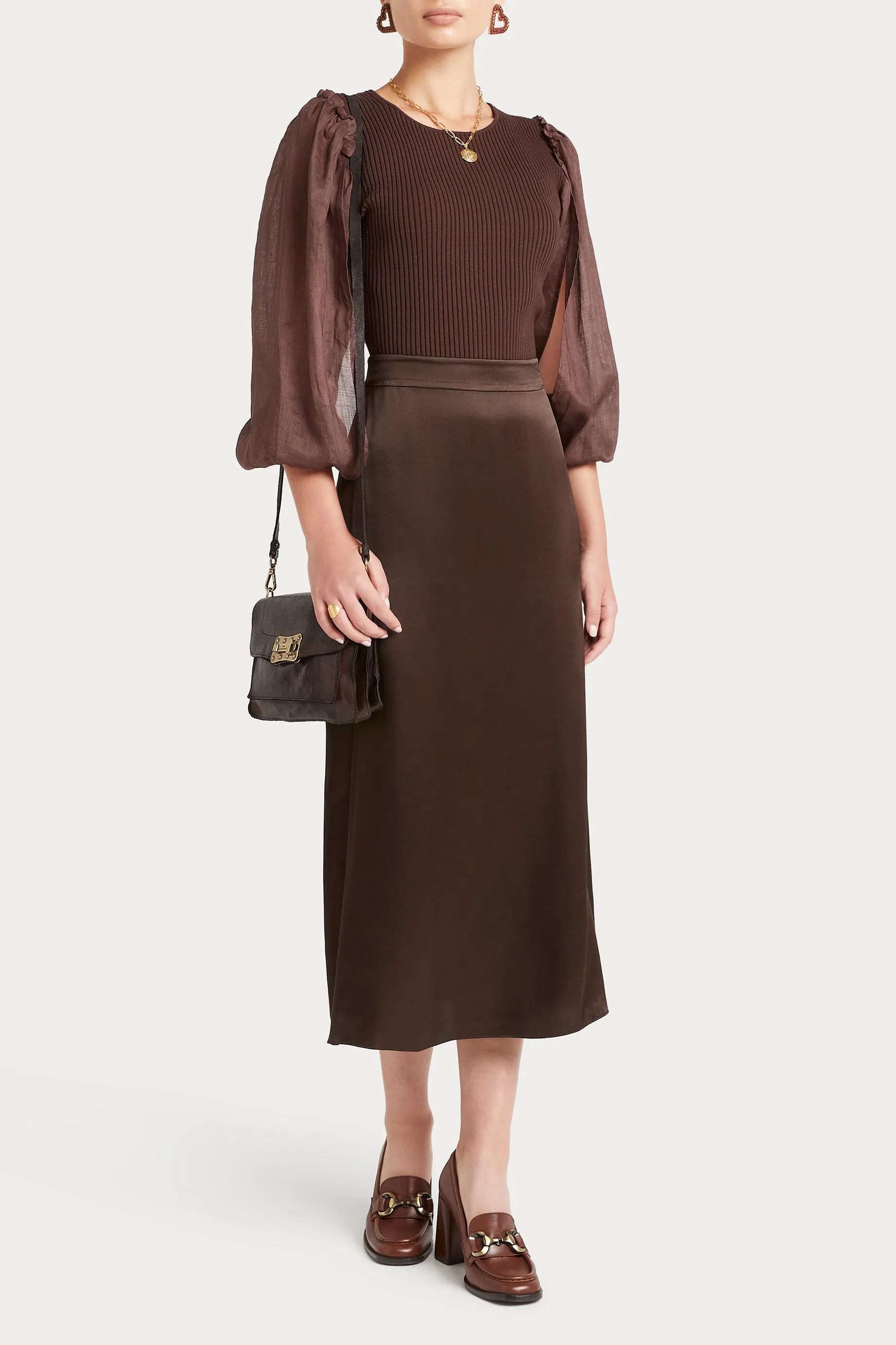 Husk ALBA KNIT - Chocolate