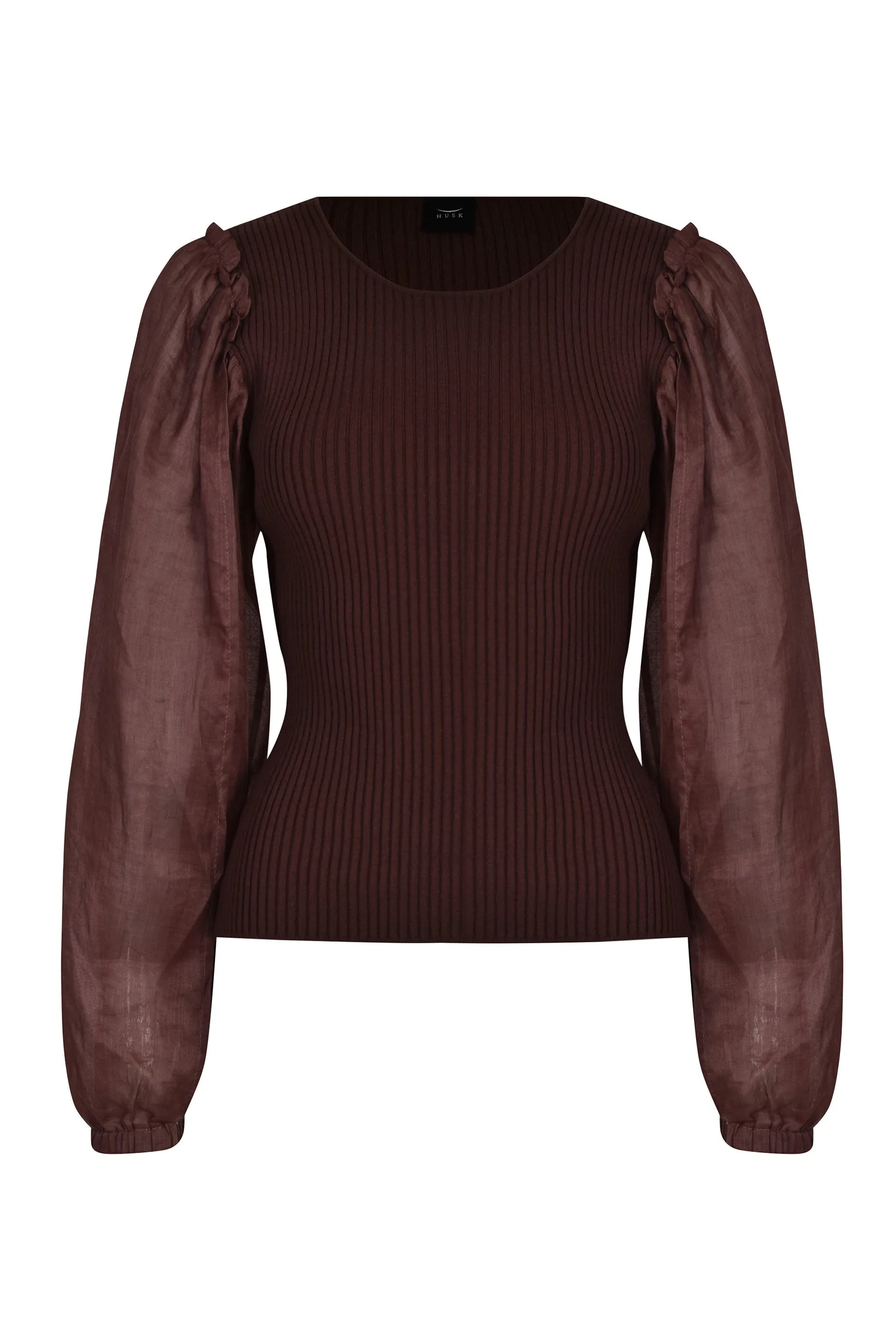 Husk ALBA KNIT - Chocolate