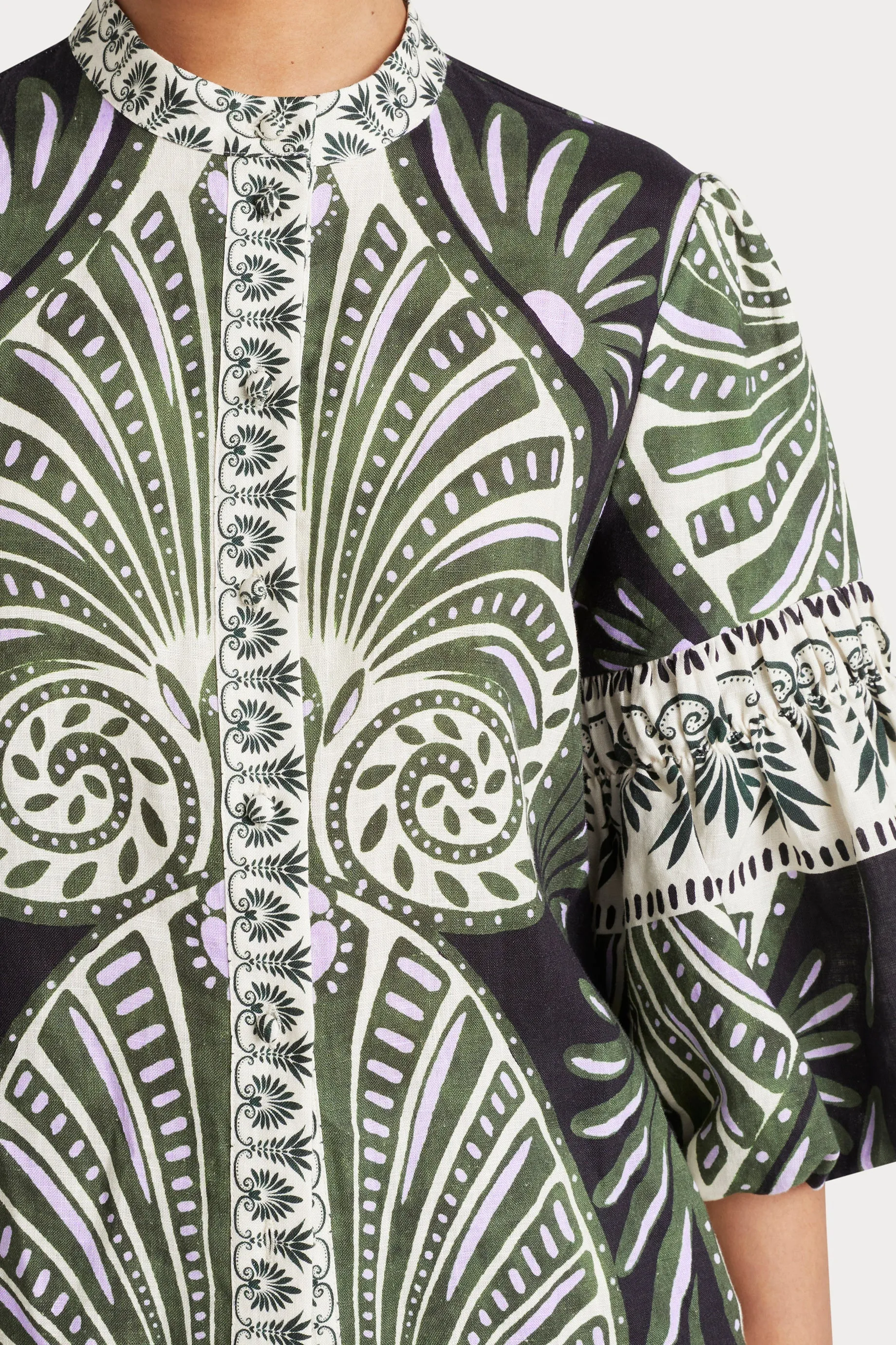 Husk AMARA TOP - Print