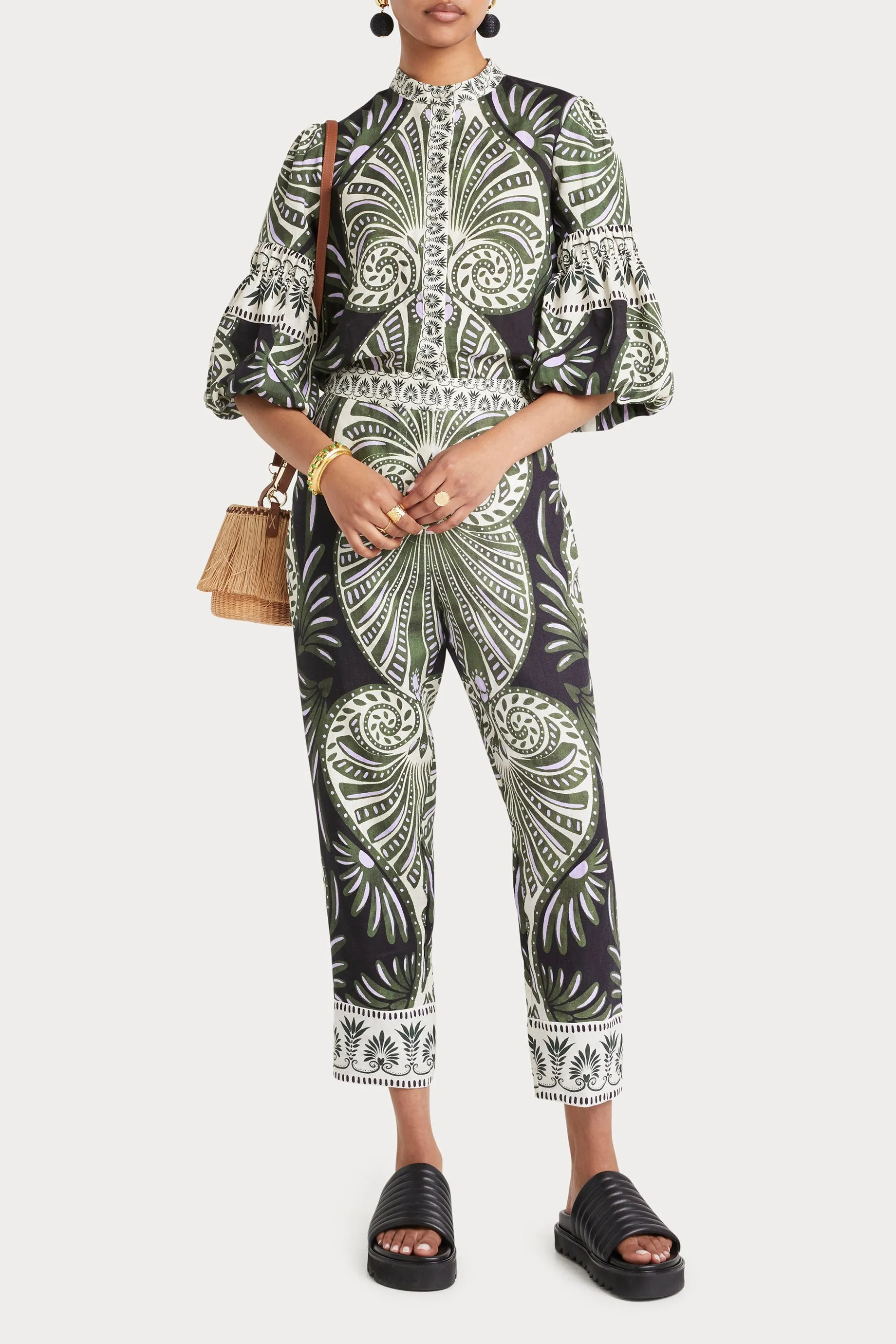 Husk AMARA TOP - Print