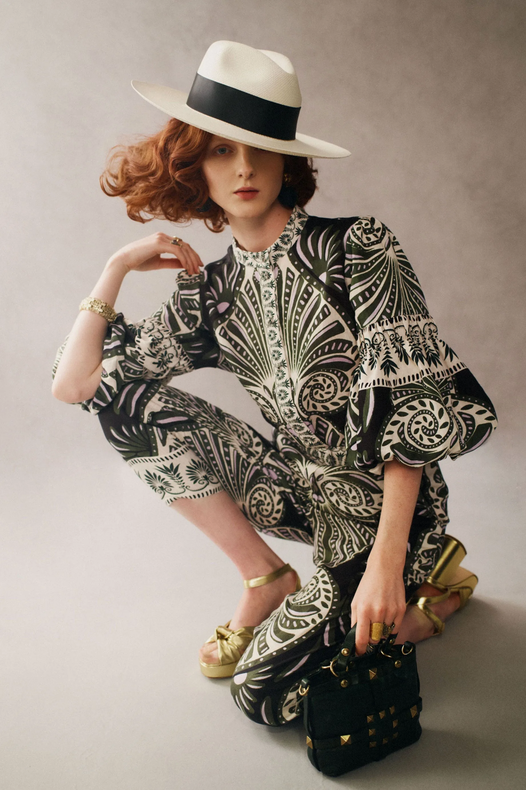 Husk AMARA TOP - Print