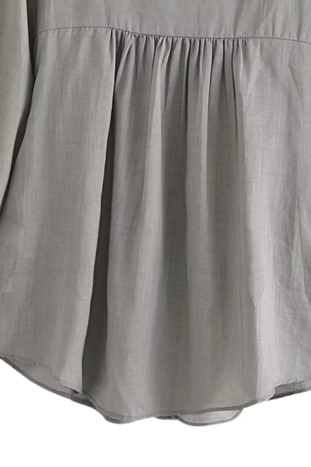 'Ilona' Ramie Pleated Blouse Top & Bottom (Sold Separately)