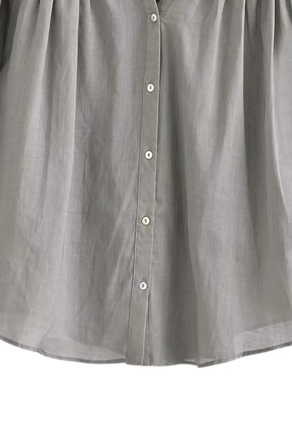 'Ilona' Ramie Pleated Blouse Top & Bottom (Sold Separately)
