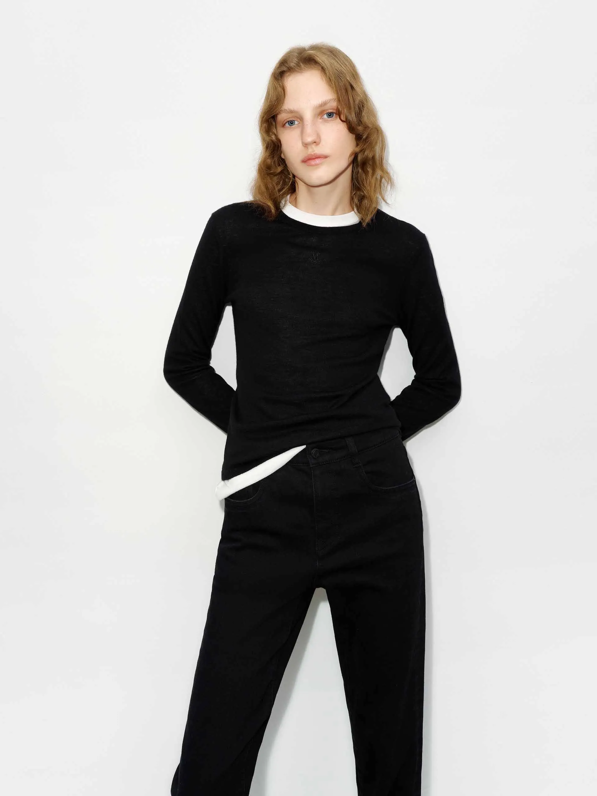 Include Cashmere Knit Top