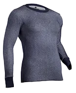 Indera Mills 31LS Dual Face Raschel Knit Performance Thermal Long Sleeve Shirt with Silvadur