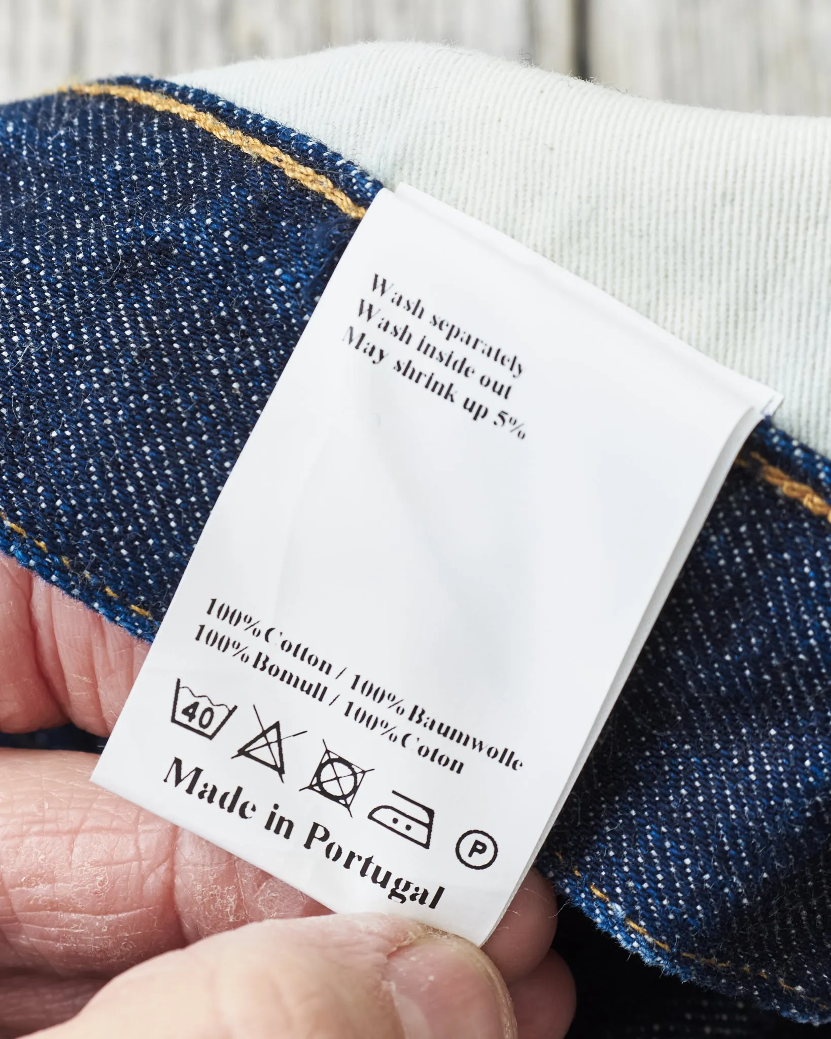 Indigofera Buck Jeans Shiroyama 18 oz Rinsed