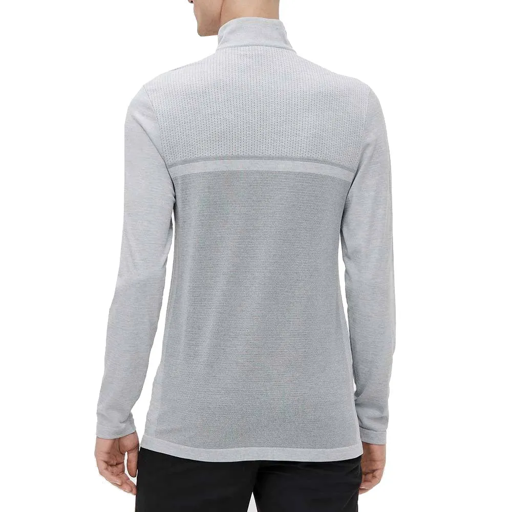 J. Lindeberg Joey Mens Seamless Quarter Zip Golf Pullover