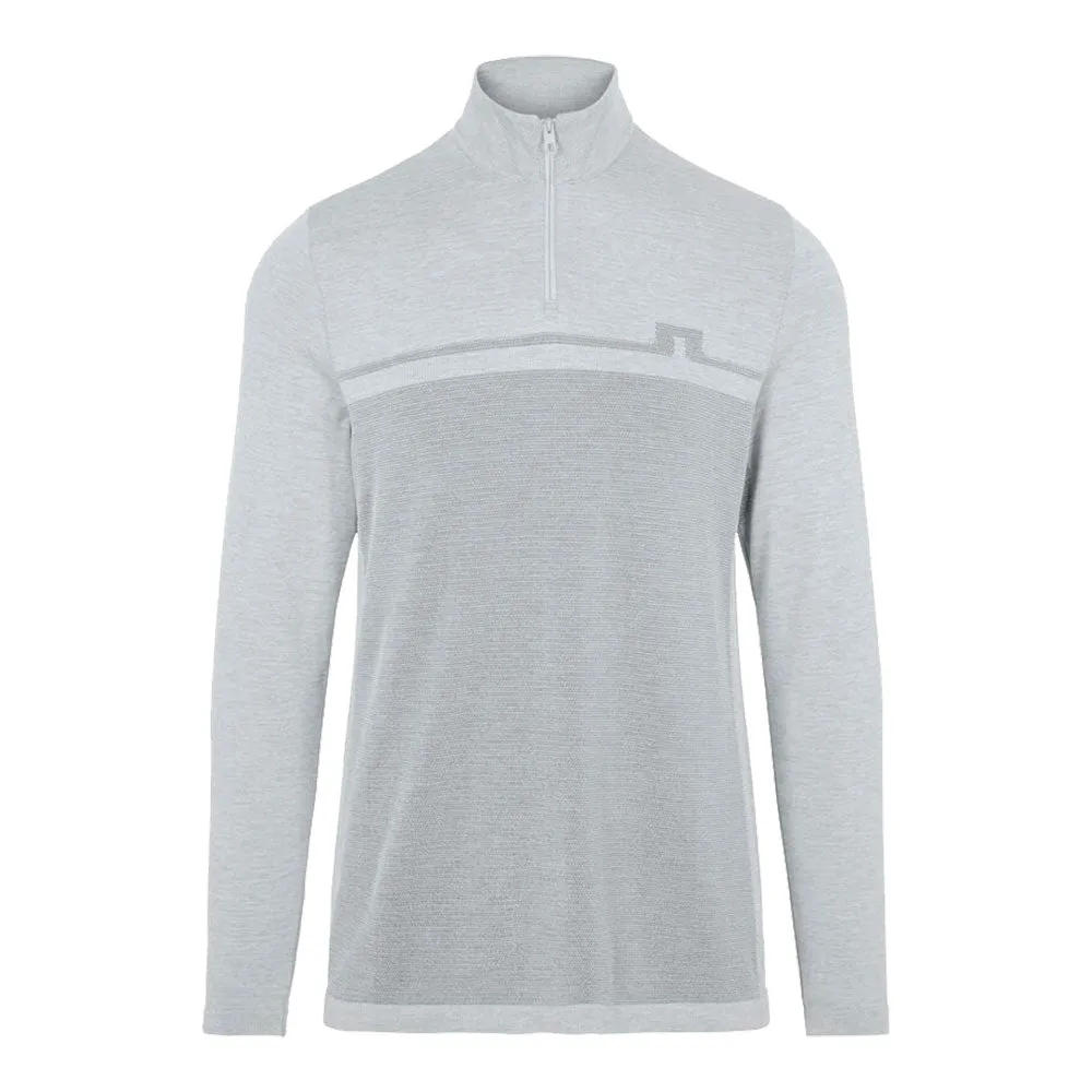 J. Lindeberg Joey Mens Seamless Quarter Zip Golf Pullover