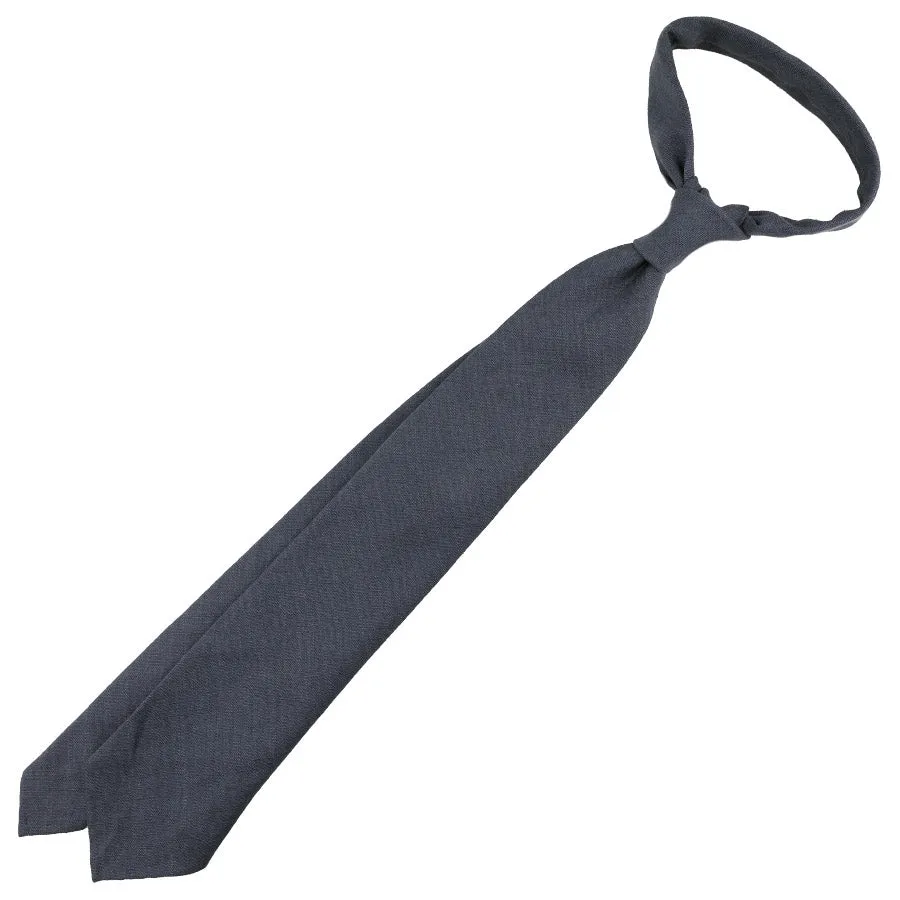 Japanese Ramie Tie - Elephant - Hand-Rolled