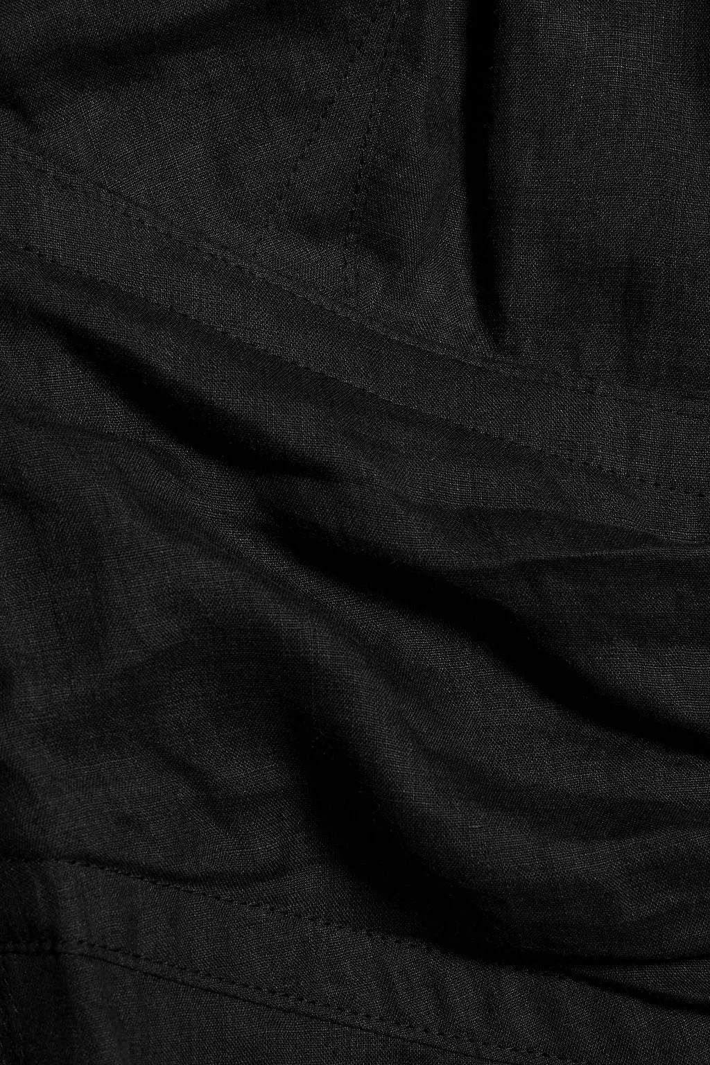 Jaylee put together a ramie top from ISABEL MARANT, black
