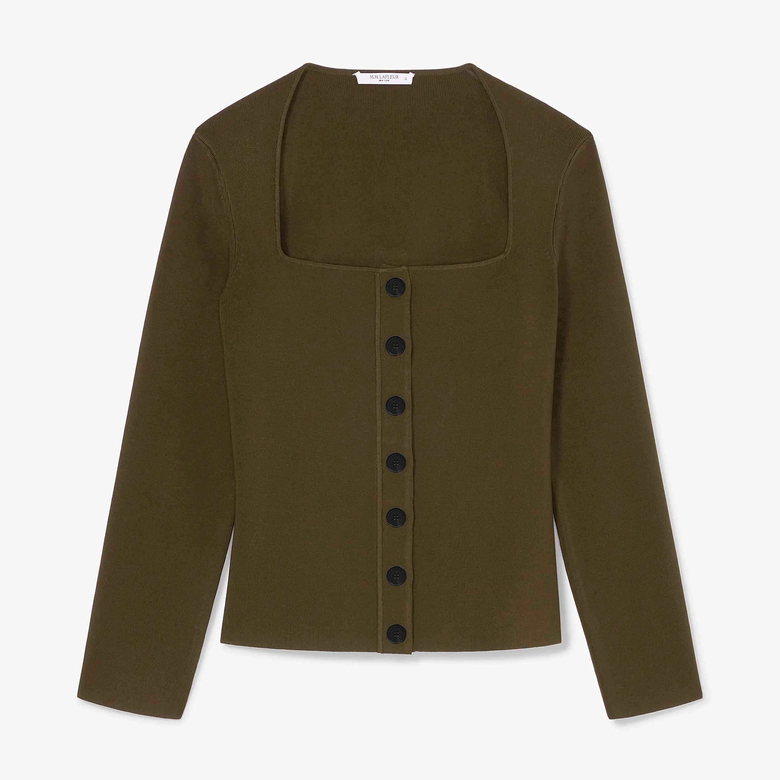 Jin Top - Jardigan Knit :: Dark Elm