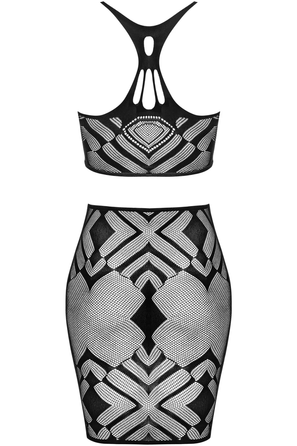 K101 Knit Top & Skirt