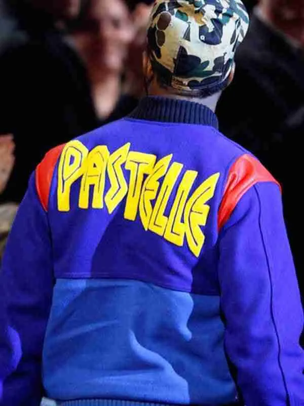Kanye West Pastelle Varsity Jacket