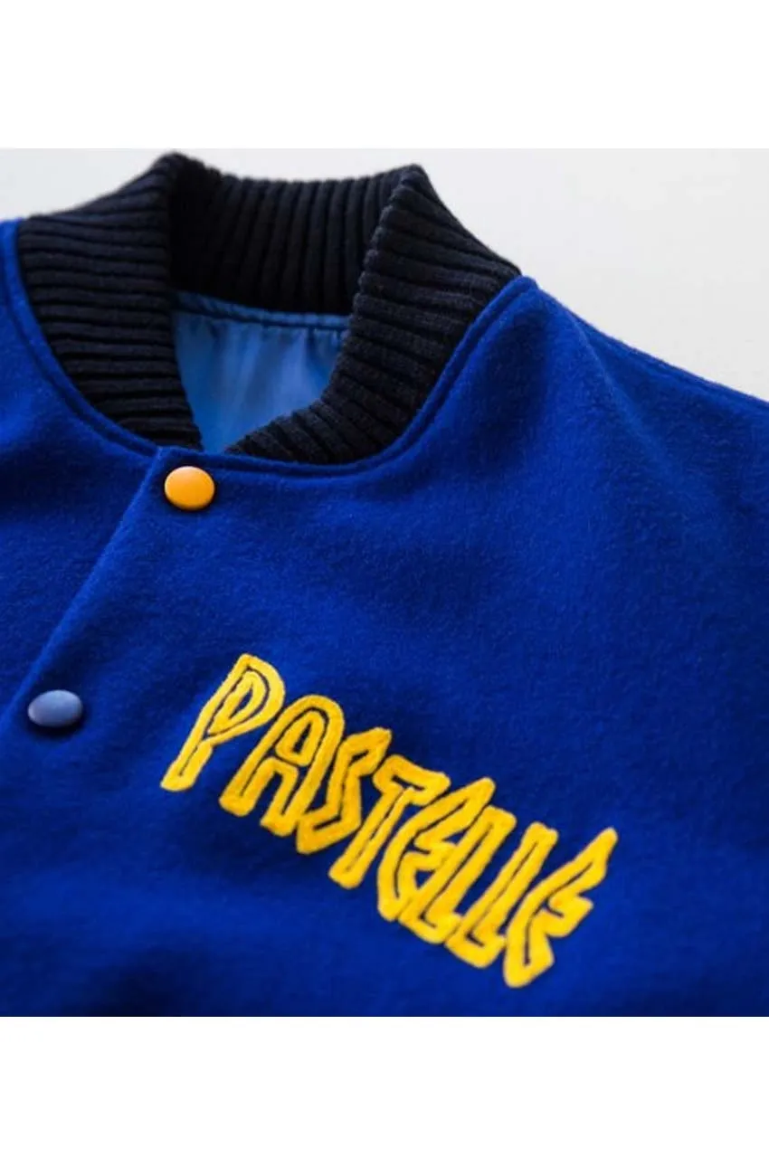 Kanye West Pastelle Varsity Jacket