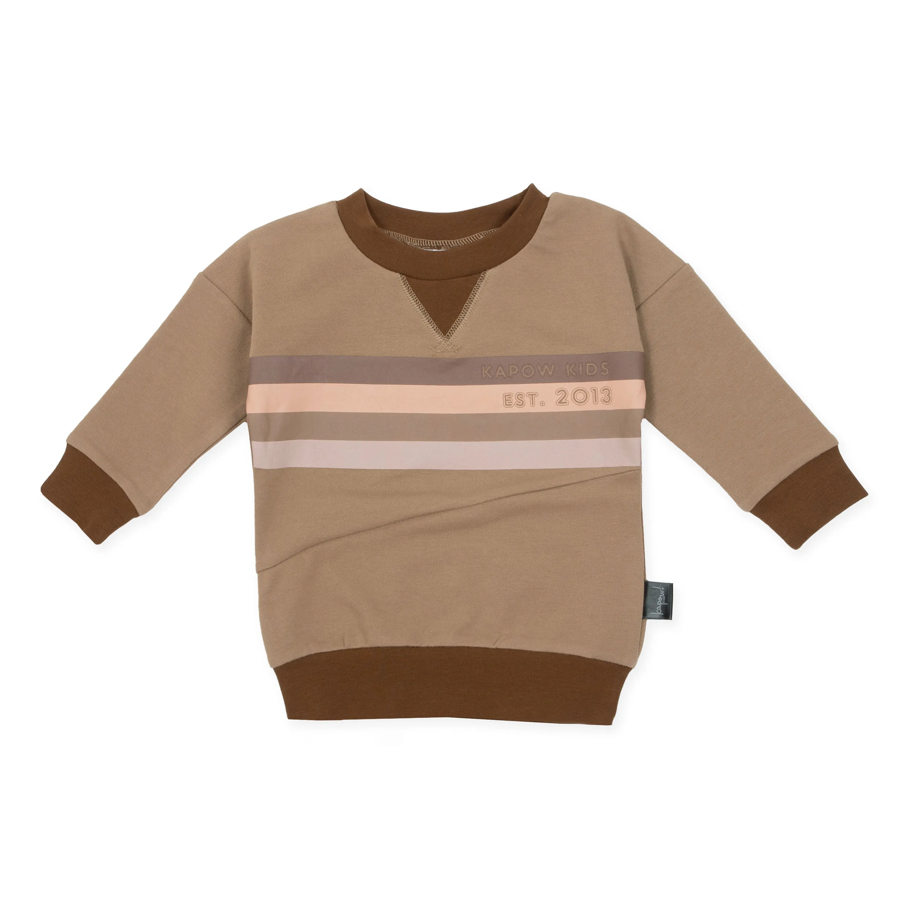 Kapow Retro Rainbow Sweater