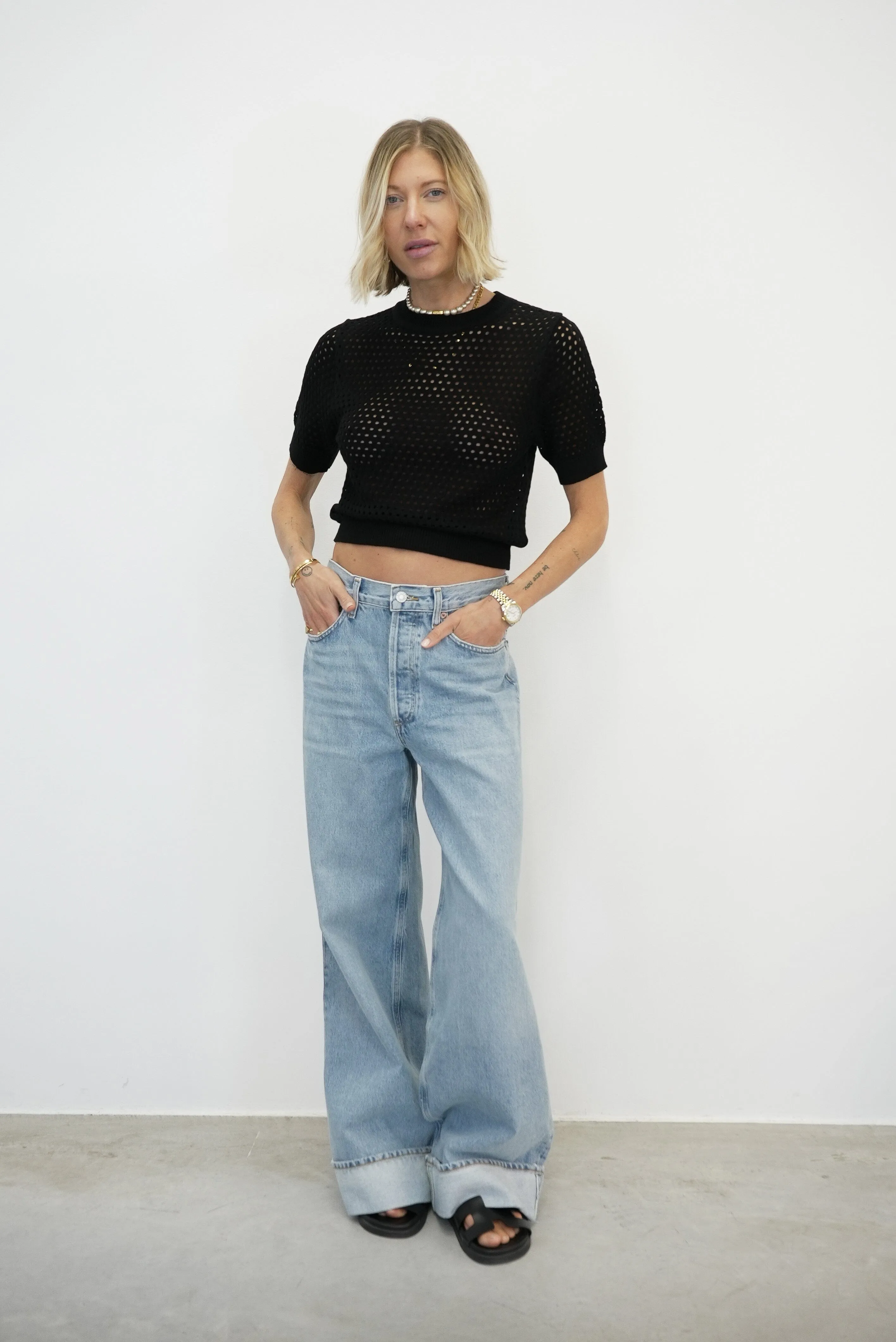 KARIE MESH KNIT