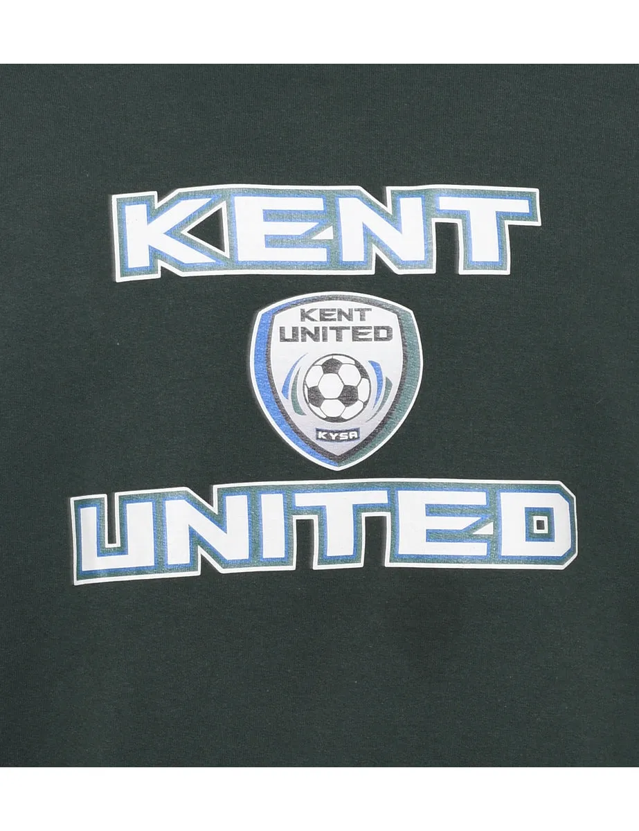 Kent United Printed Hoodie - L