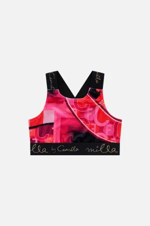 KIDS SPORTS CROP TOP 12-14 CIAO PALAZZO