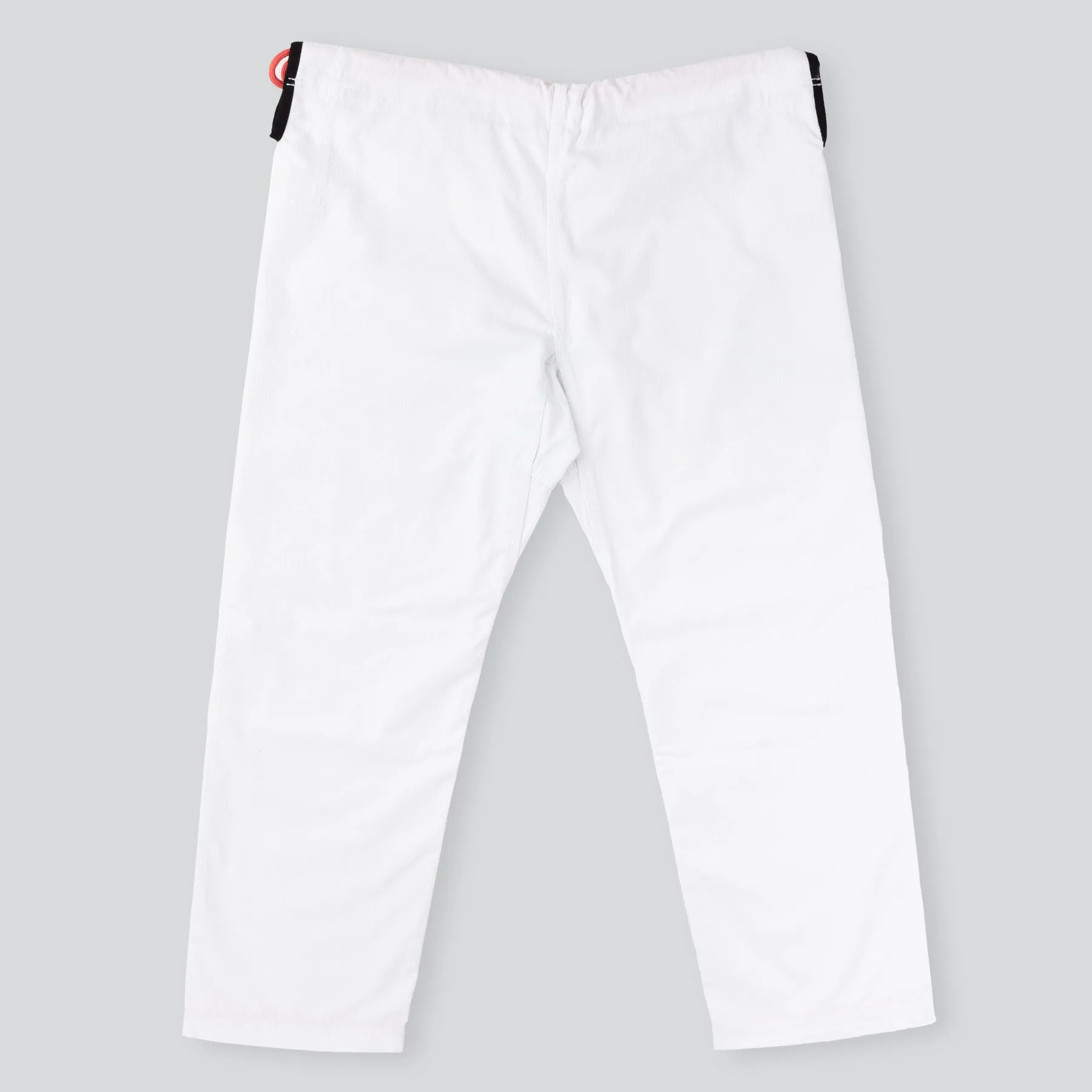 Kitsune "Cursive Lite" Men's BJJ Gi - White / Coral
