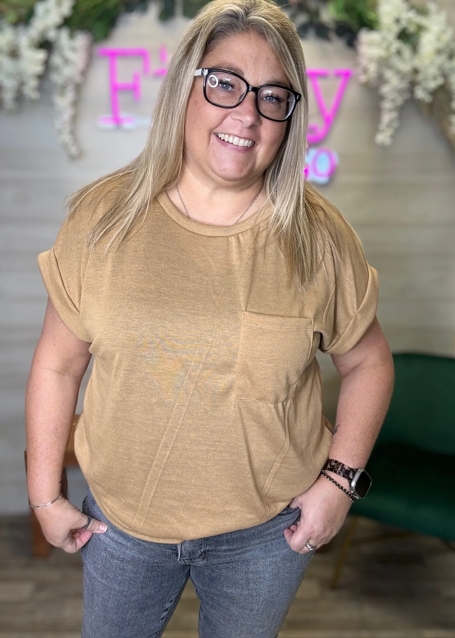 Knit Dolman Sleeve Top