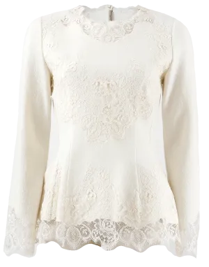 Knit Peplum Top