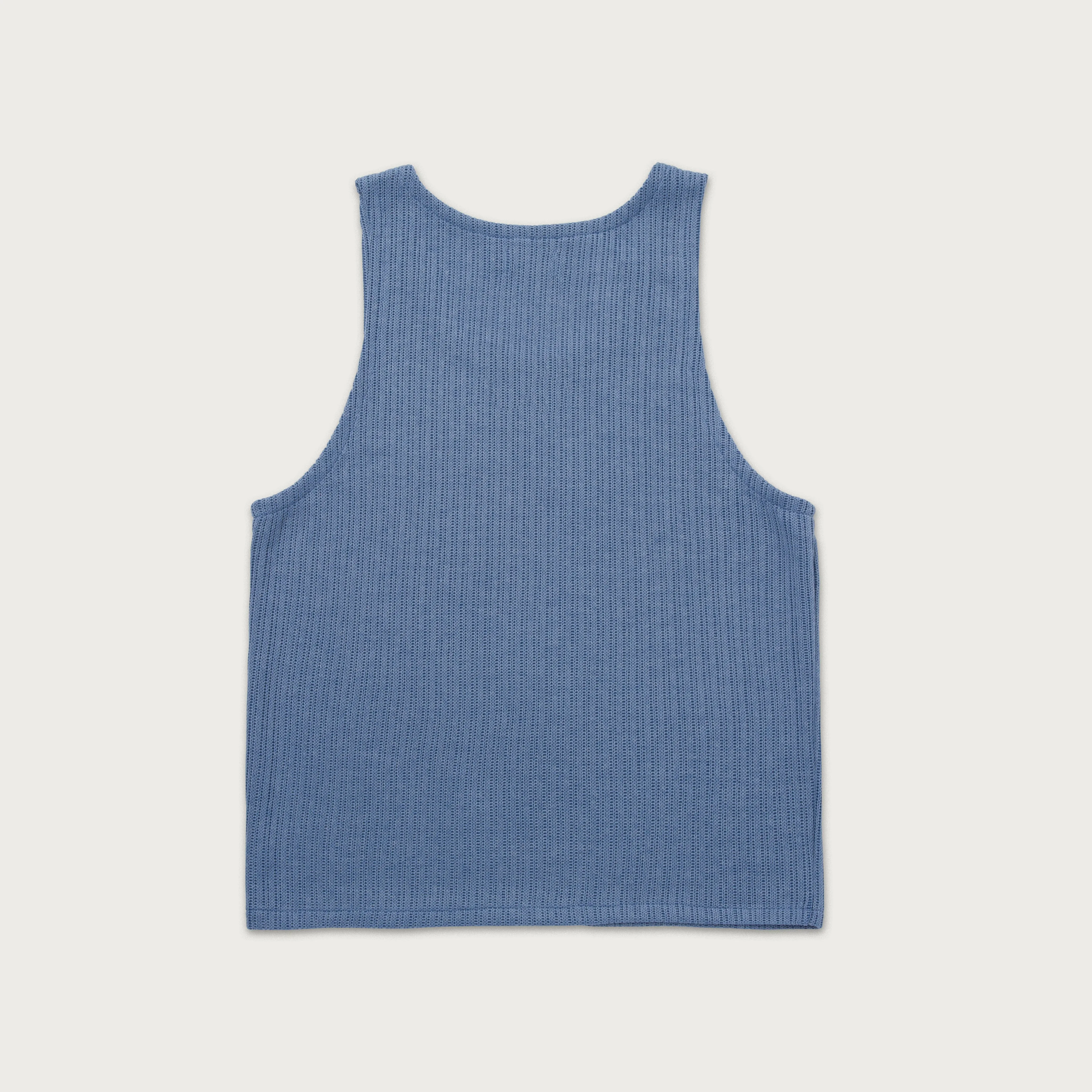 Knit Tank Top - Blue