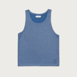 Knit Tank Top - Blue