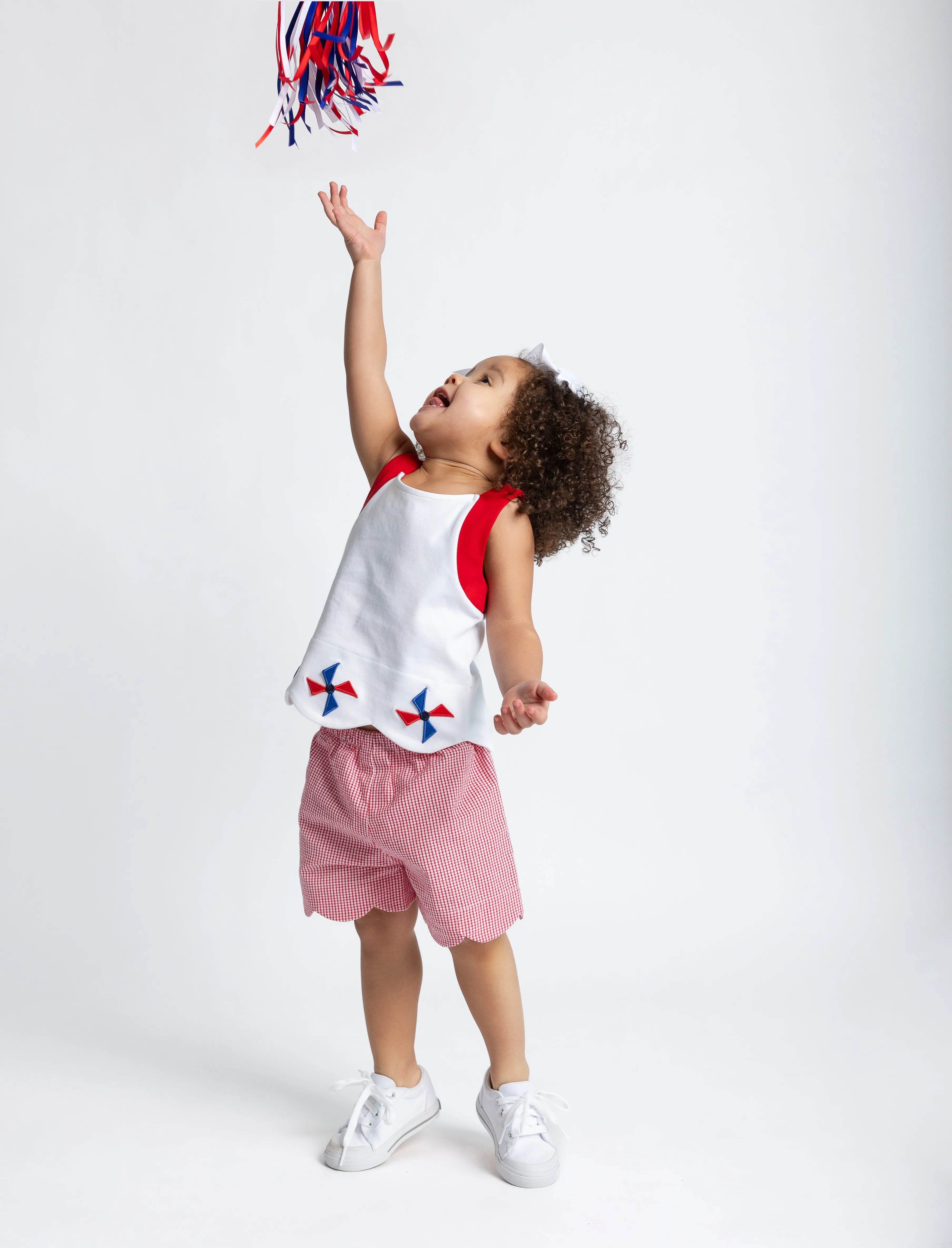 Knit Top With Pinwheels