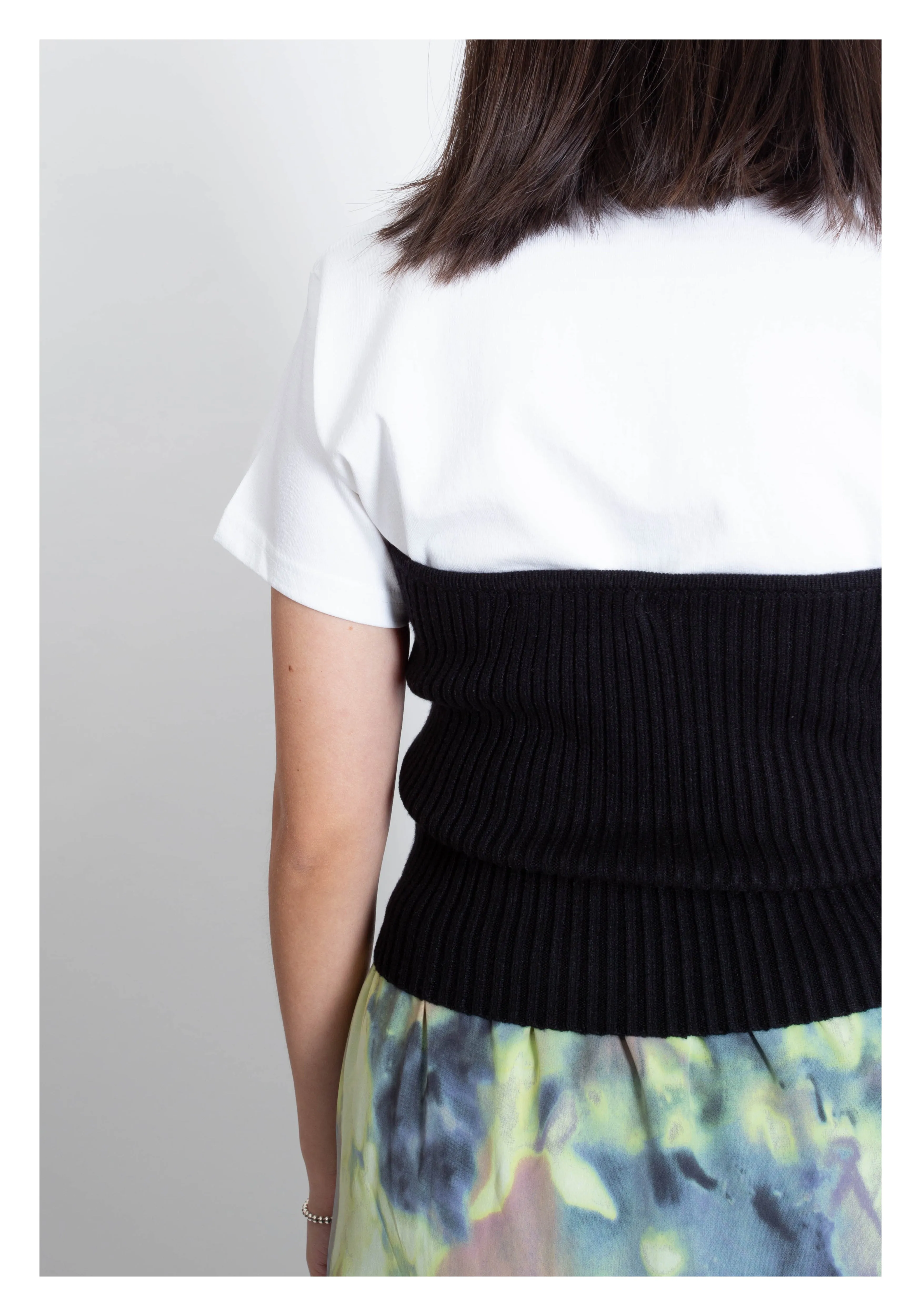 Knit Tube Top Black