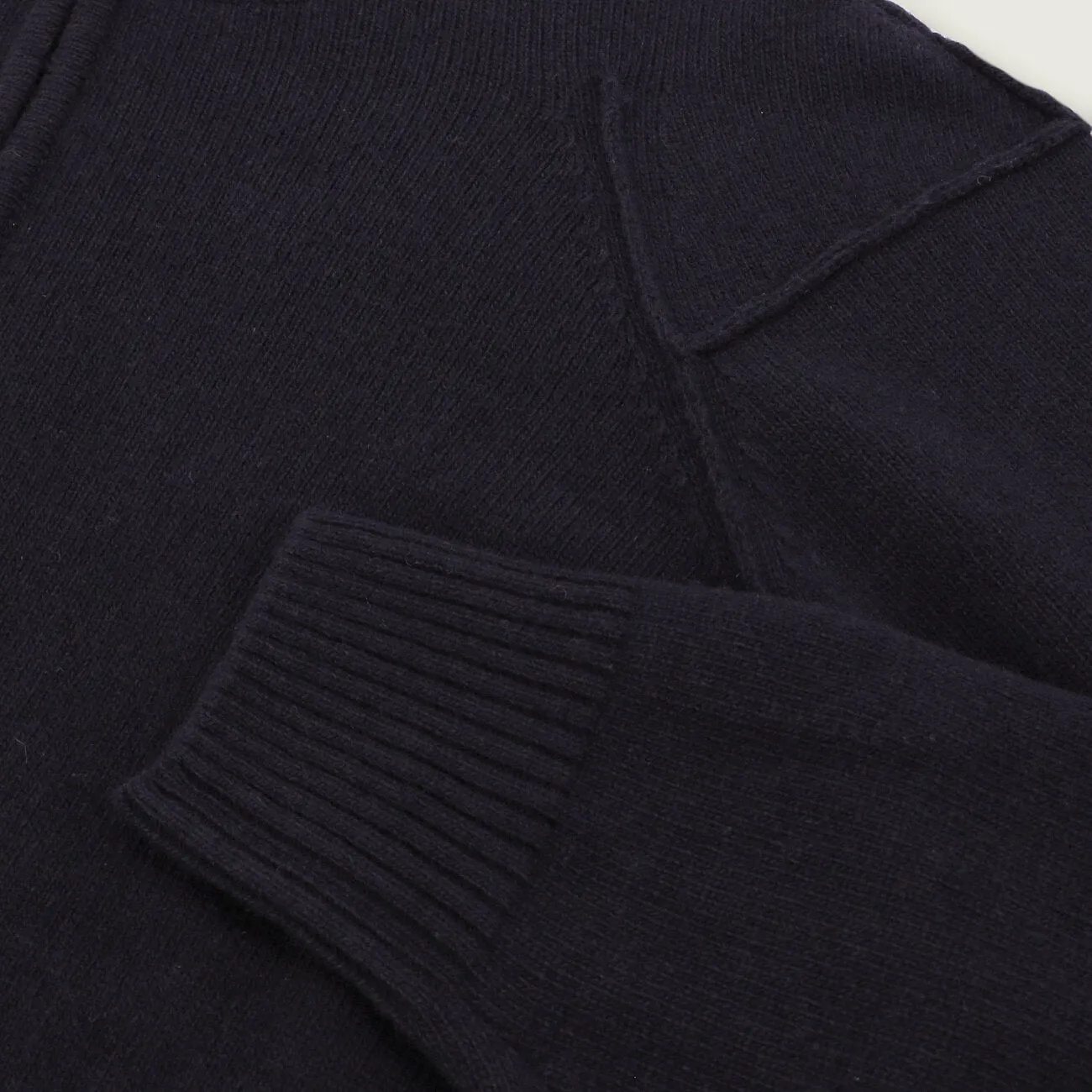 Lambswool Grs Half Zipped Knit