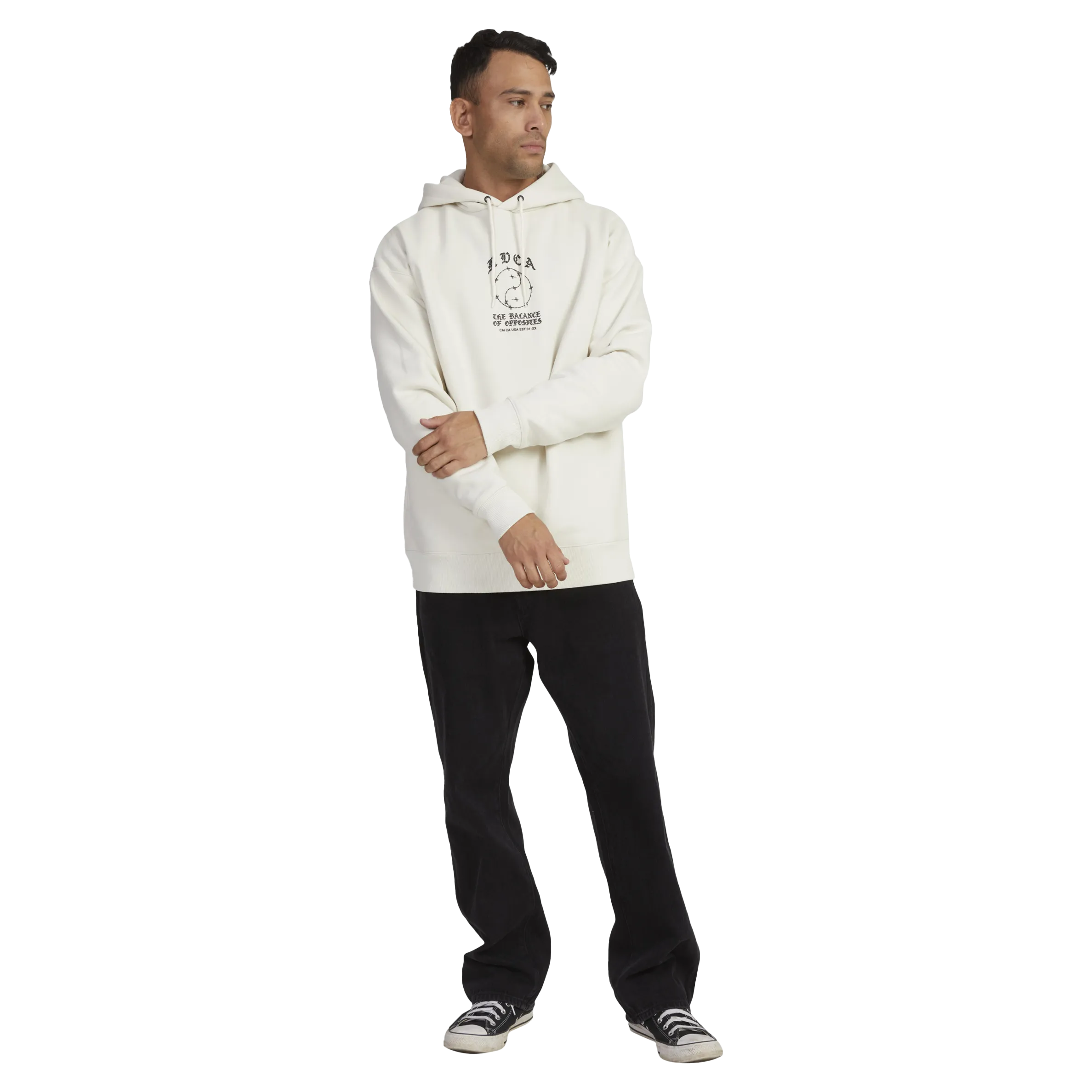 Lax Hoodie in Bone