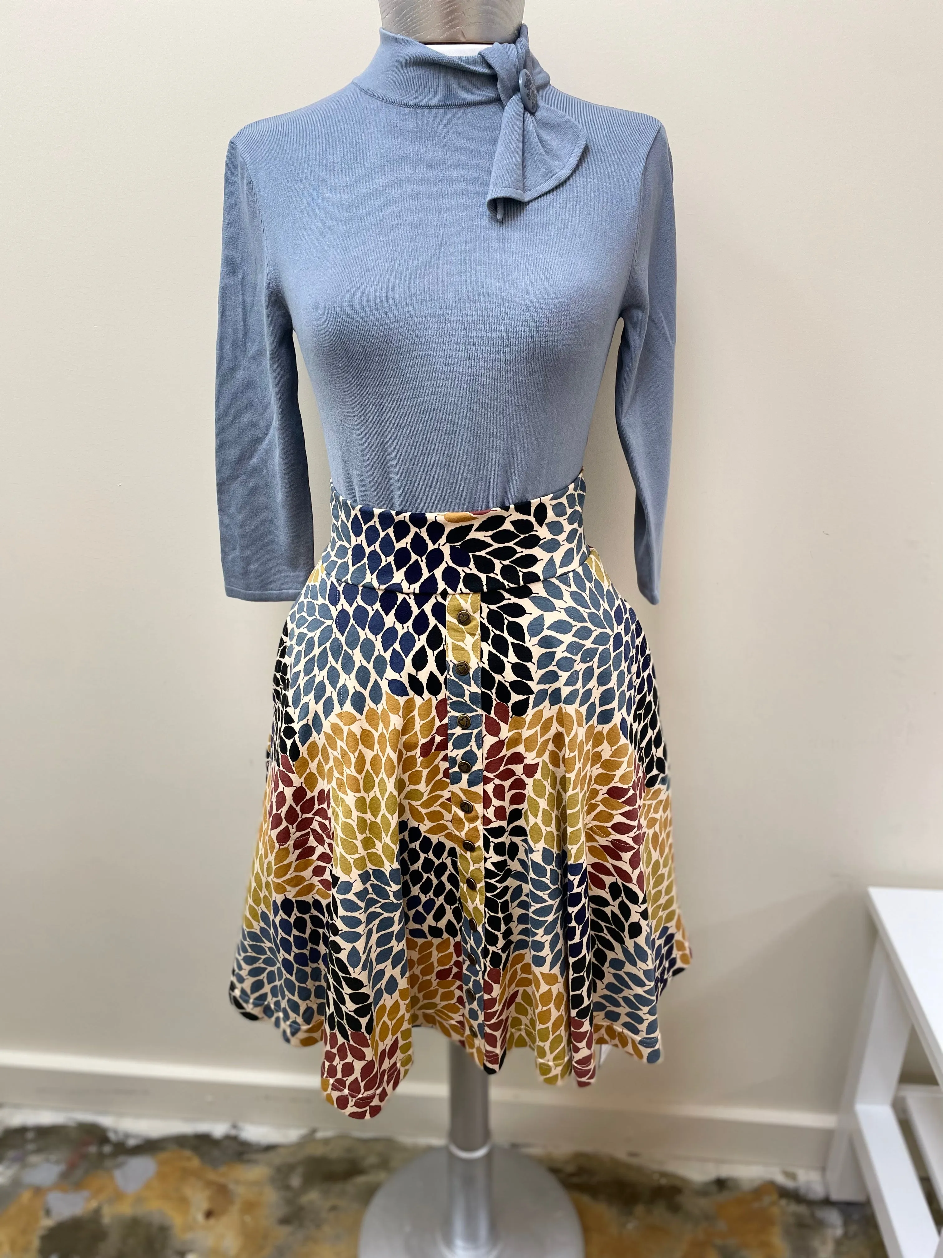 Leonora Pullover in Rain by Effie's Heart