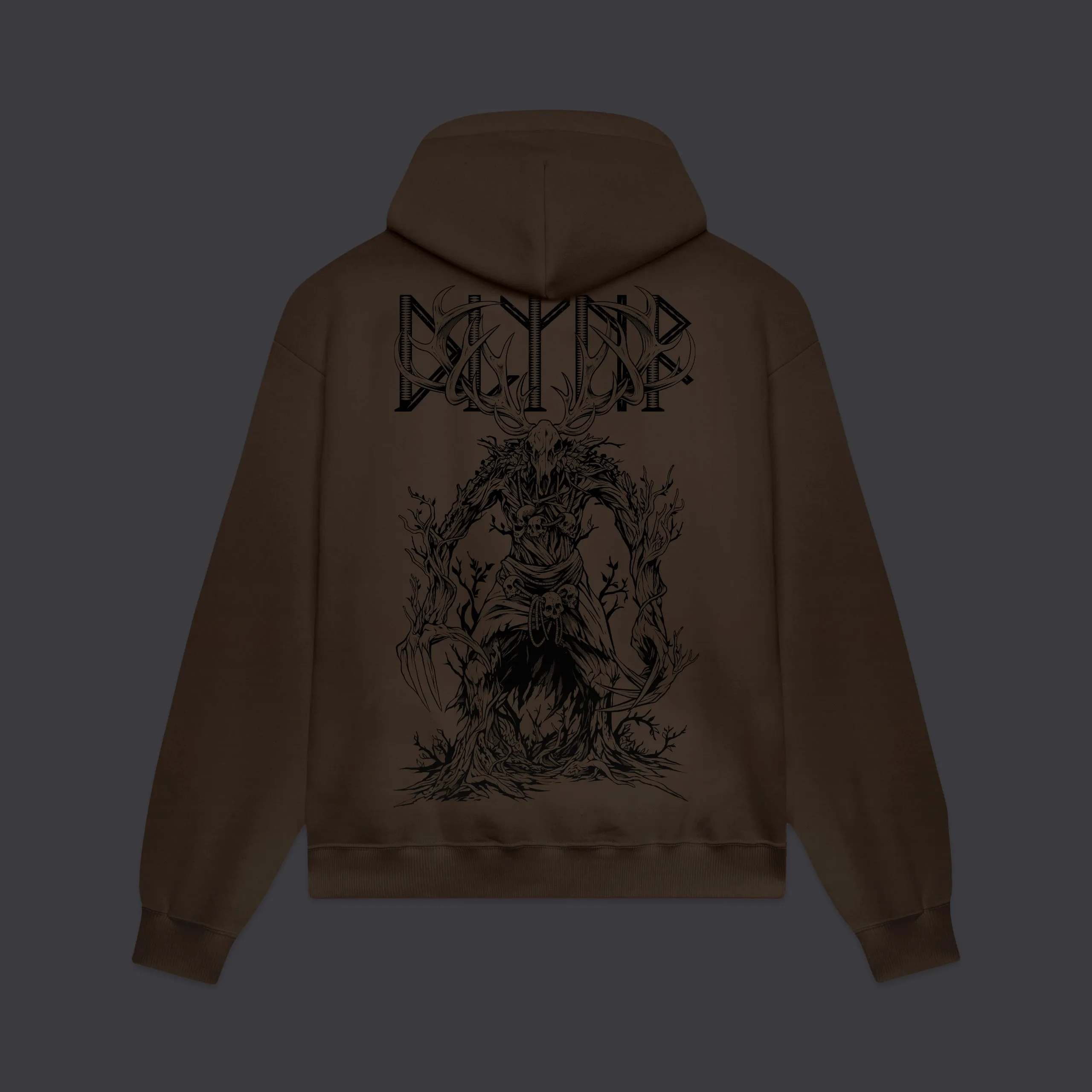 Leshen Hoodie Brown