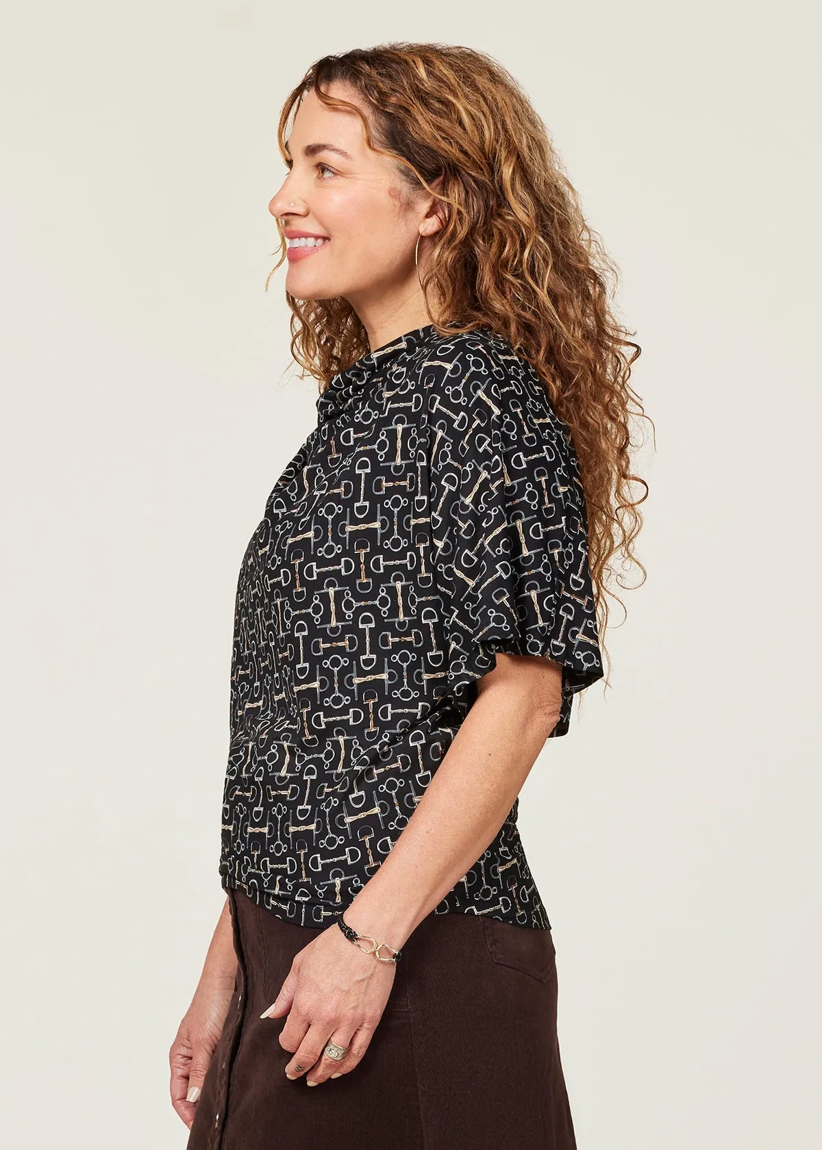 Lexi Cowl Neck Dolman