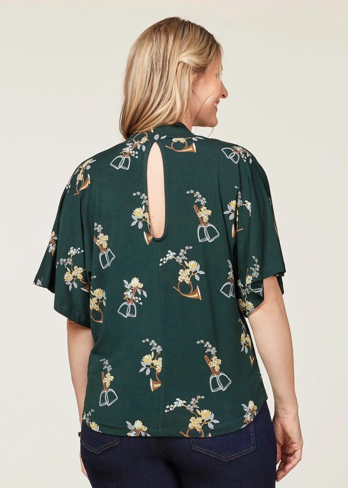 Lexi Cowl Neck Dolman