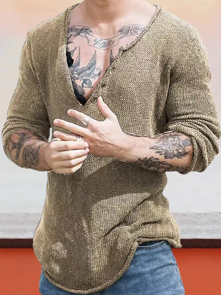 Lightweight Breathable Knit Top