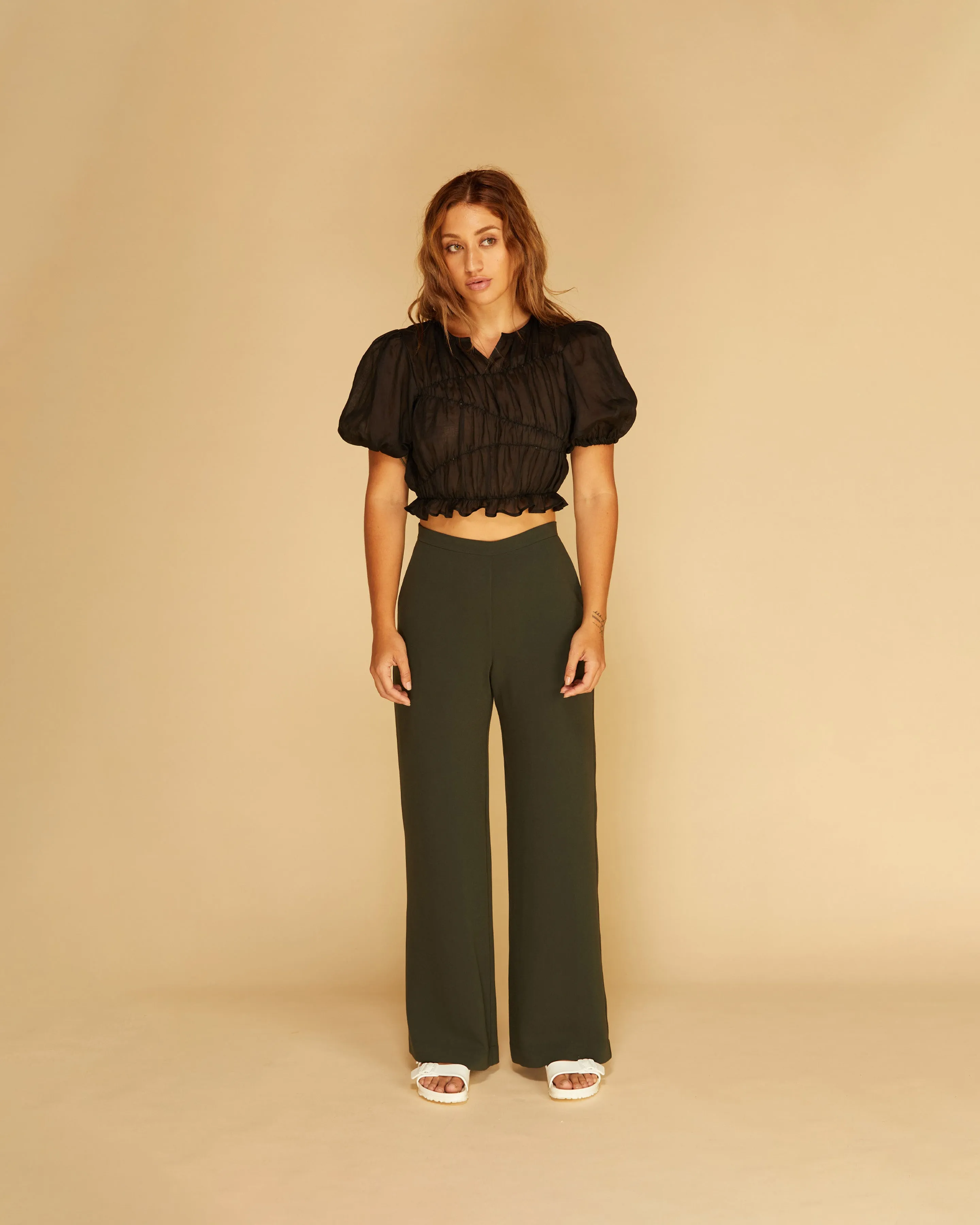 LILLIE TOP BLACK