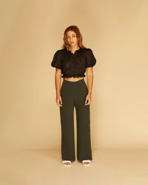 LILLIE TOP BLACK