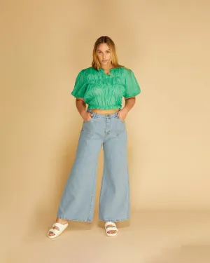 LILLIE TOP GREEN