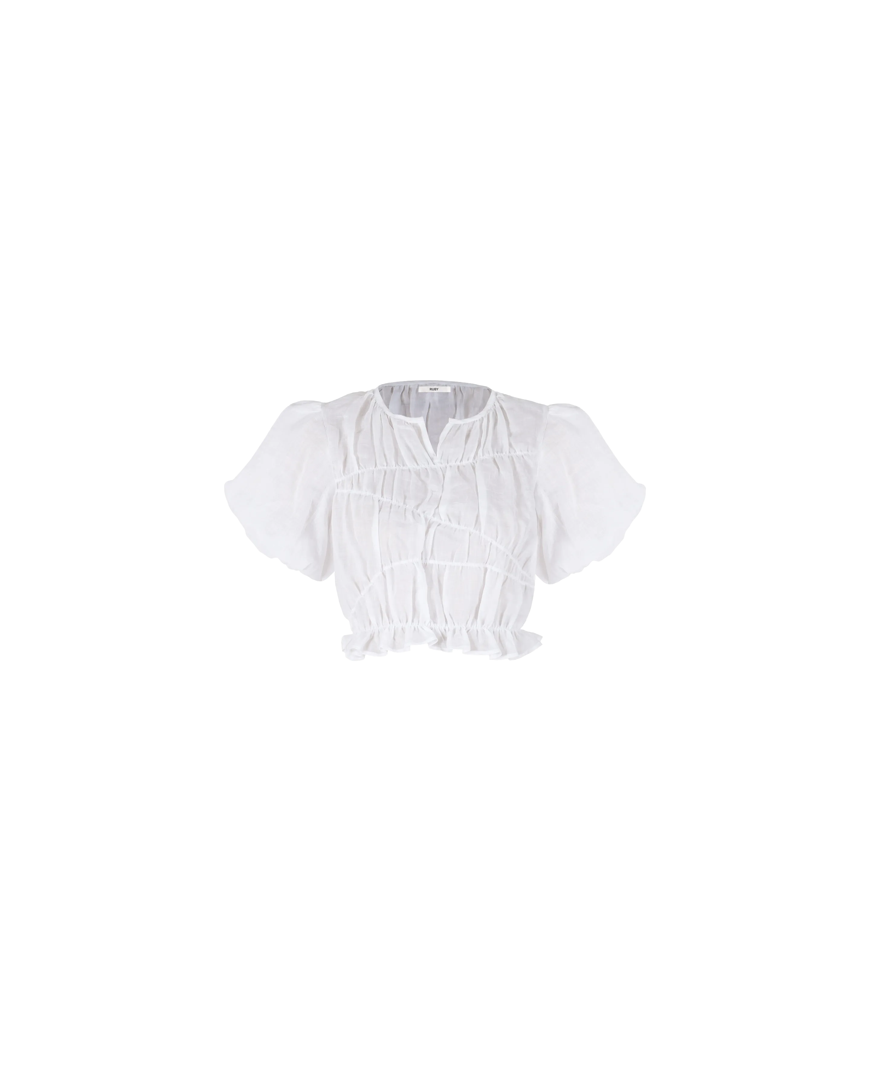 LILLIE TOP WHITE