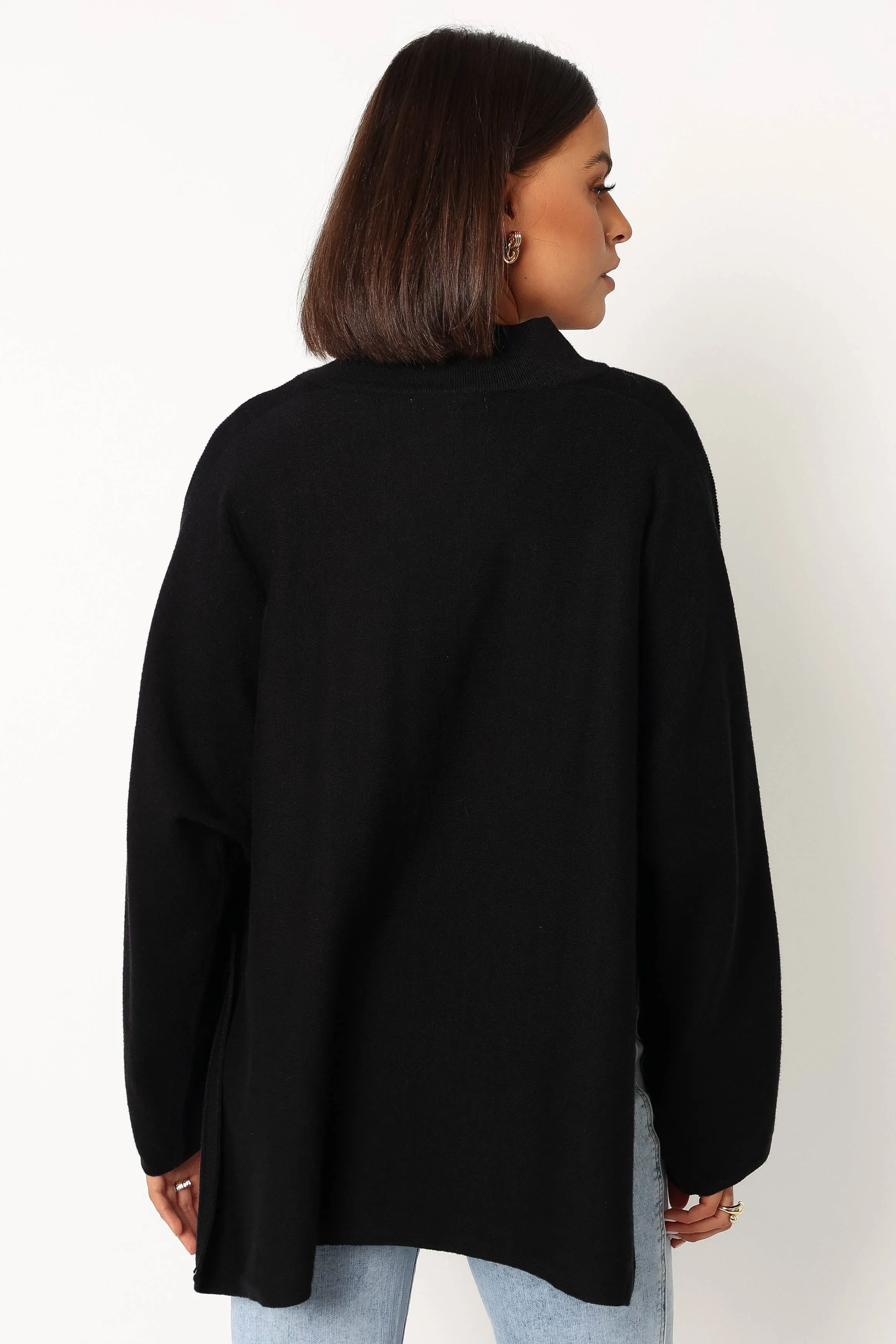 Lorie Knit Top - Black