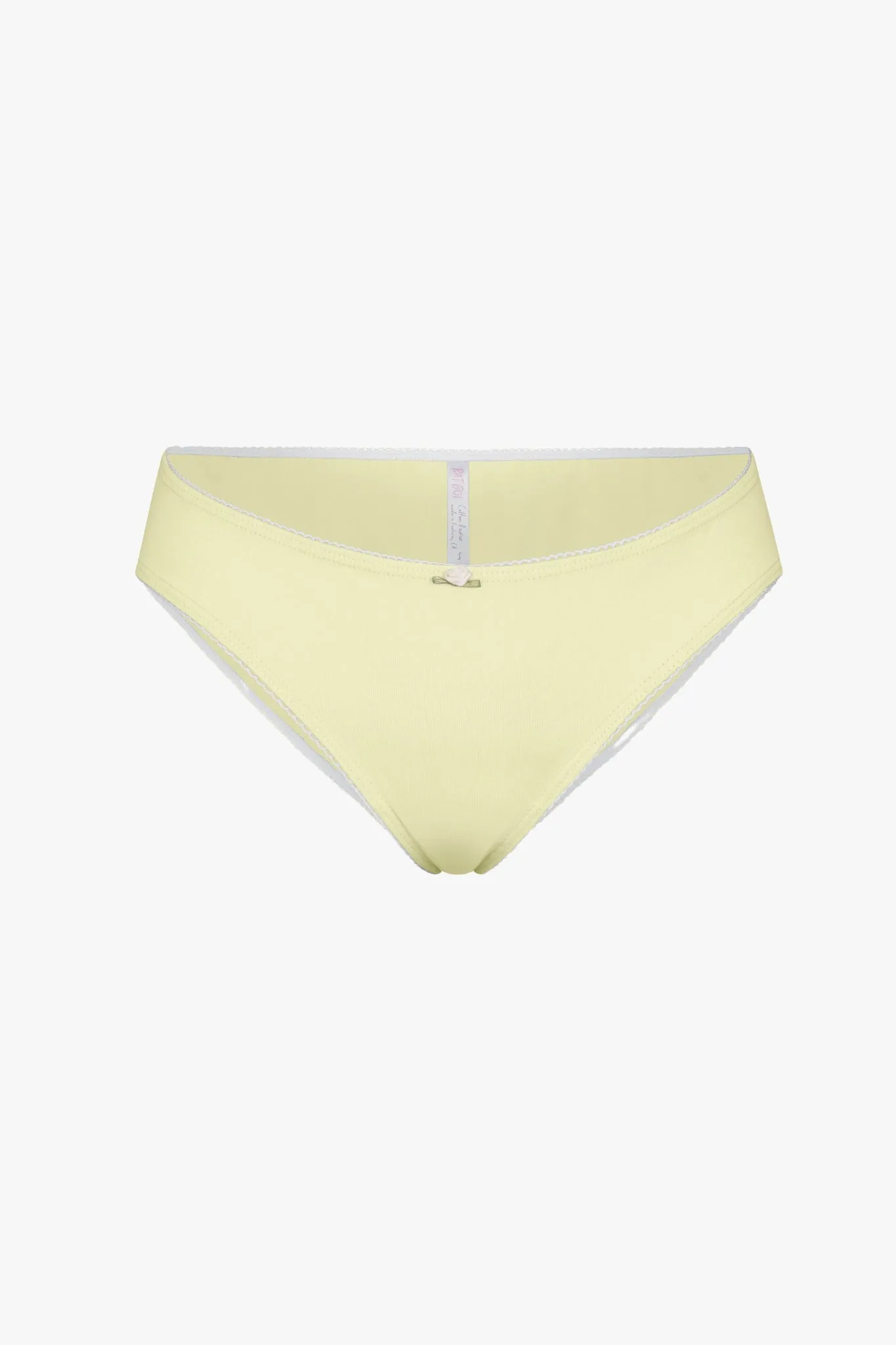 LOW RISE UNDERWEAR IN BUTTER