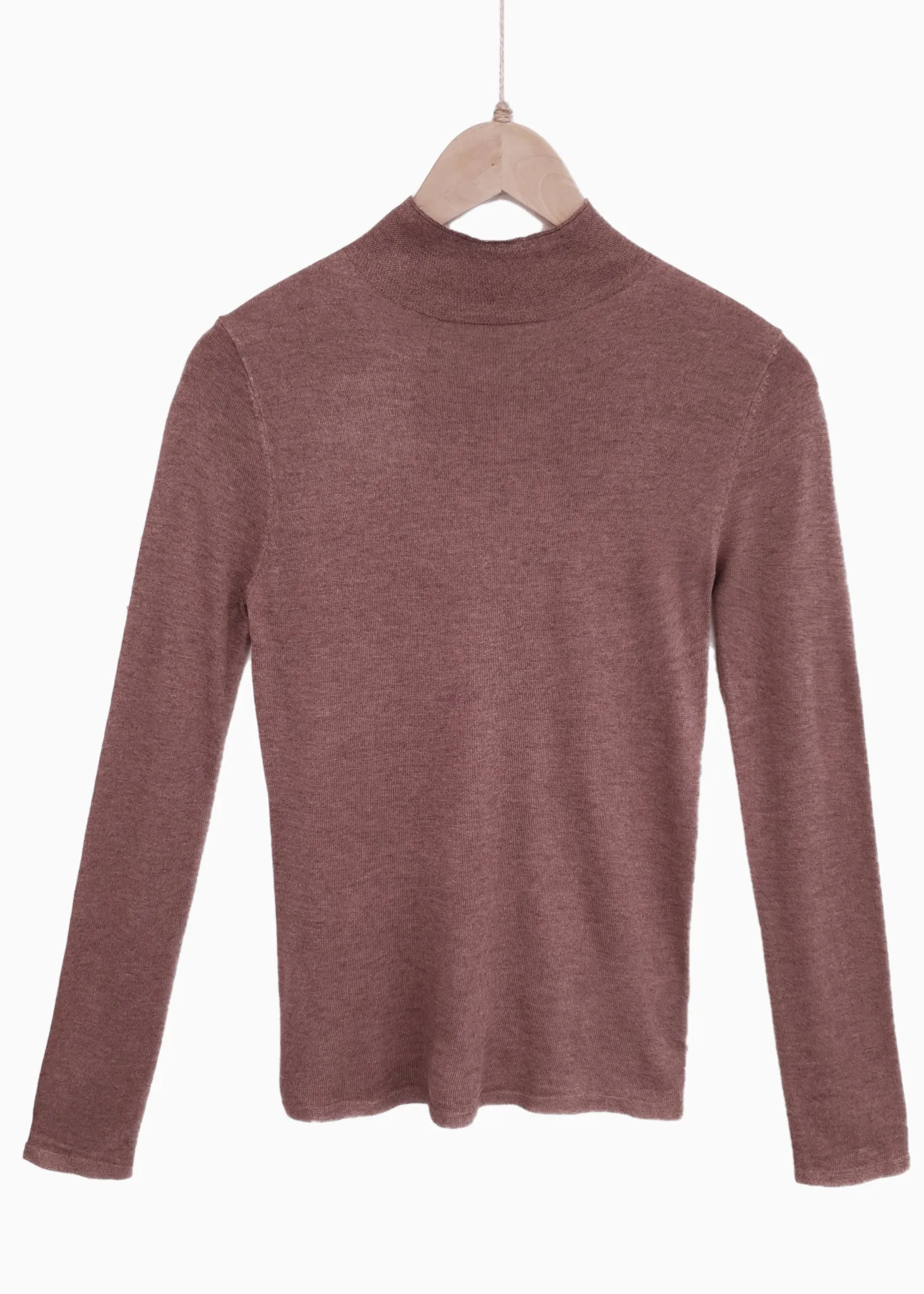 LUCIA | Fine Knit Pullover | Cocoa