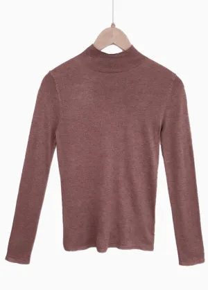LUCIA | Fine Knit Pullover | Cocoa