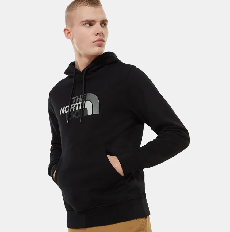 M Drew Peak Pullover Hoodie - Tnf Black/Tnf Black