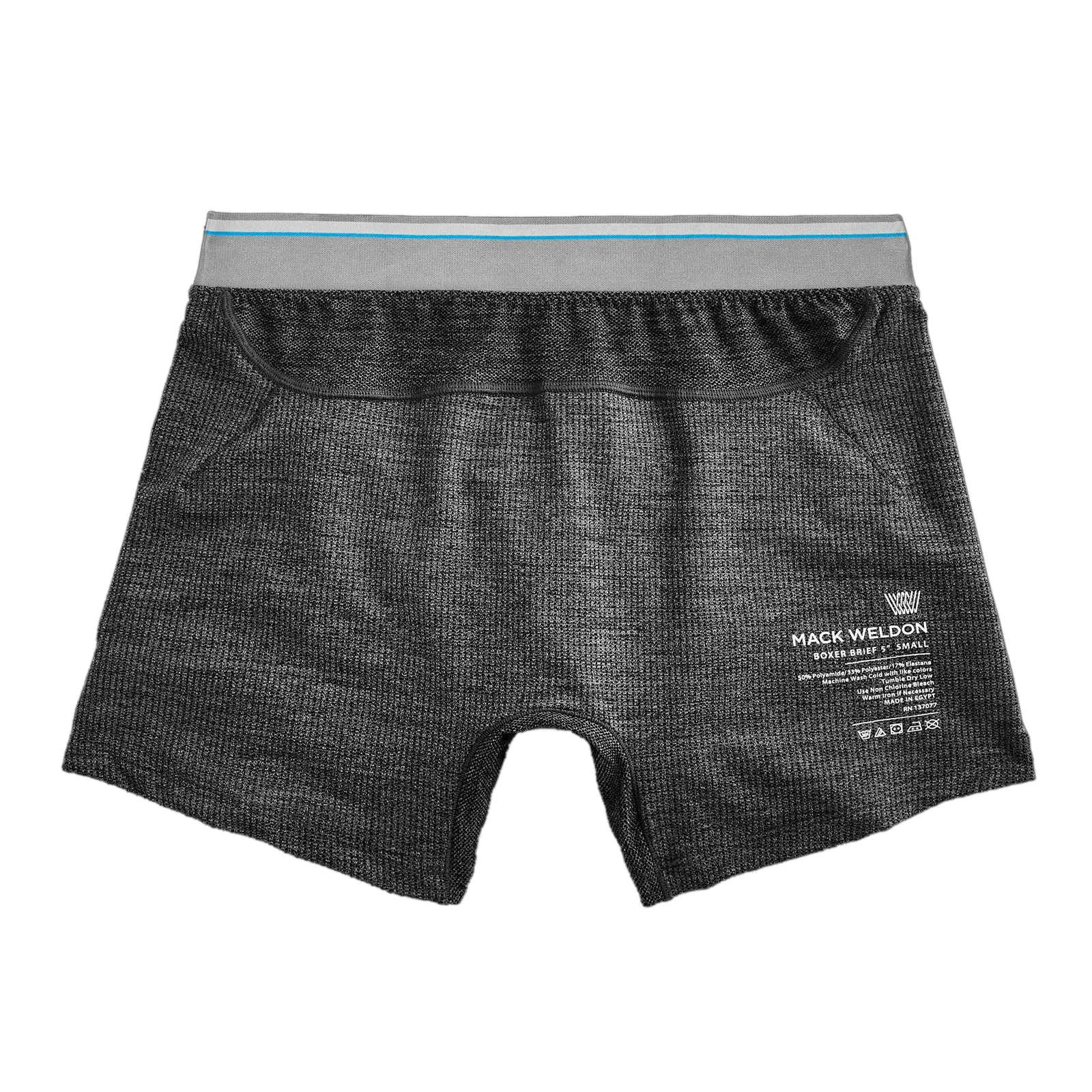 Mack Weldon - "AIRKNIT X" Boxer Brief in Charcoal Heather