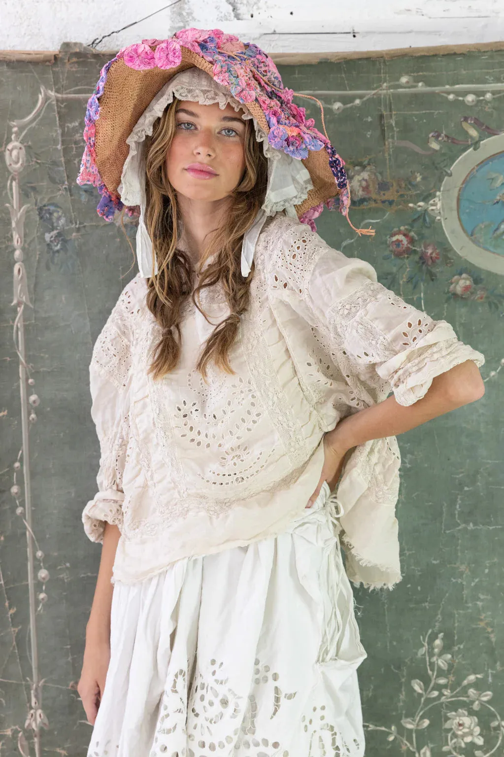 Magnolia Pearl TOP 1417  Rafaella Blouse