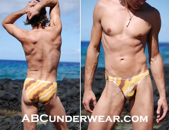 Men's Net Bikini Sunshine Swirl - Clearance 3XL