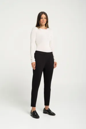 Merino Blend Body Wool Round Neck Top Berlin