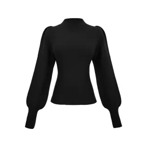 Meryl Knit Top - Black